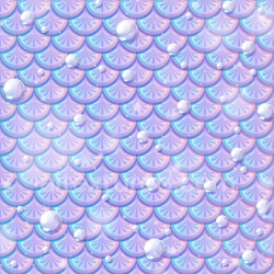 seamless Seamless 3D PBR Mermaid Scale Texture with Iridescent Pastel Scales and Water Droplets texture 8k free download PBR