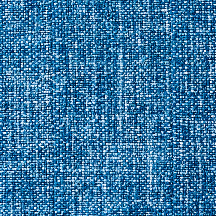 Textured Fabric With Distressed Blue Holes And Worn Threads seamless PBR texture preview