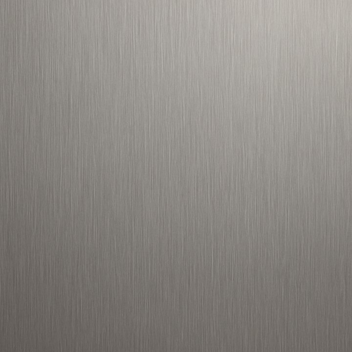 Brushed Stainless Steel Fine Linear Grain seamless PBR texture preview