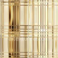 seamless Seamless 3D PBR Texture Featuring Glossy Gold Plaid Lines on Cream Base texture 8k free download PBR