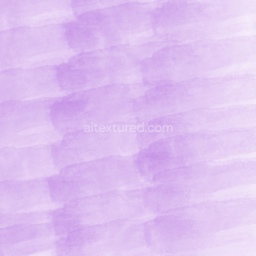 Seamless 3D PBR Texture of Light Purple Watercolor Brush Strokes