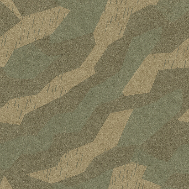 Dry Grass Splinter Pattern Camouflage Fabric seamless PBR texture preview