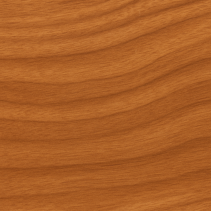 Acacia Wood With Golden Brown Tones And Grainy Surface seamless PBR texture preview
