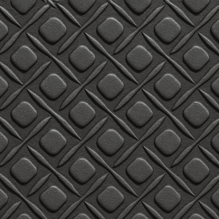 Patterned Rubber seamless PBR texture preview