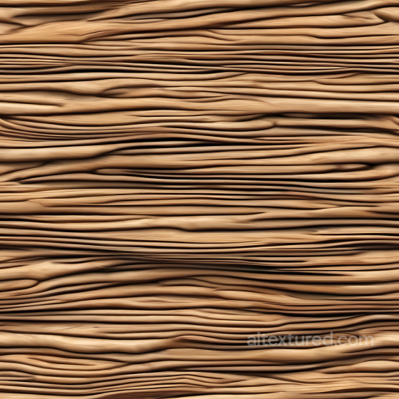 Warped Light Wood Texture With Flowing Grain Pattern Wood texture preview