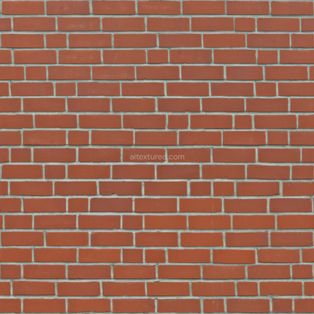 Preview — Bricks Seamless Pbr Texture Red Tileable Building Wall Hard Construction
