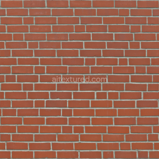 Bricks Seamless Pbr Texture Red Tileable Building Wall Hard Construction