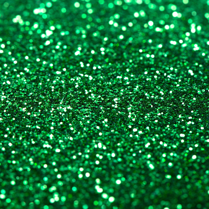 Green Shimmering Glitter Surface seamless PBR texture preview