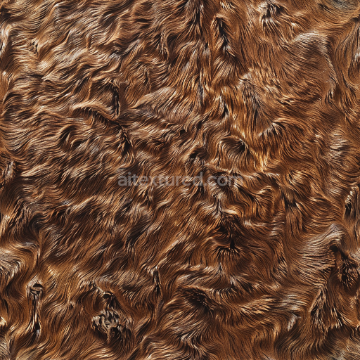Preview — Seamless 3D Distressed Brown Leather PBR Texture with Deep Grain and Worn Surface