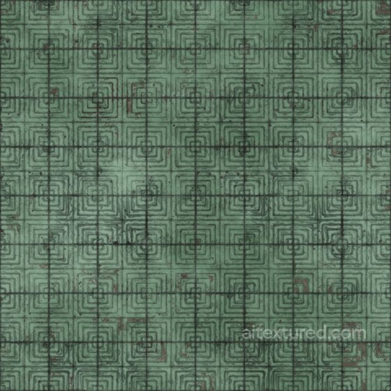 Archviz Ceramic Floor Flooring Geometric Ground Old - Seamless PBR Texture Ceramic-tile texture preview