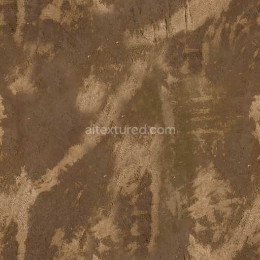 Sand Natural Aerial — Mud Rough Soil Rough Soil Erosion — PBR seamless 3D texture