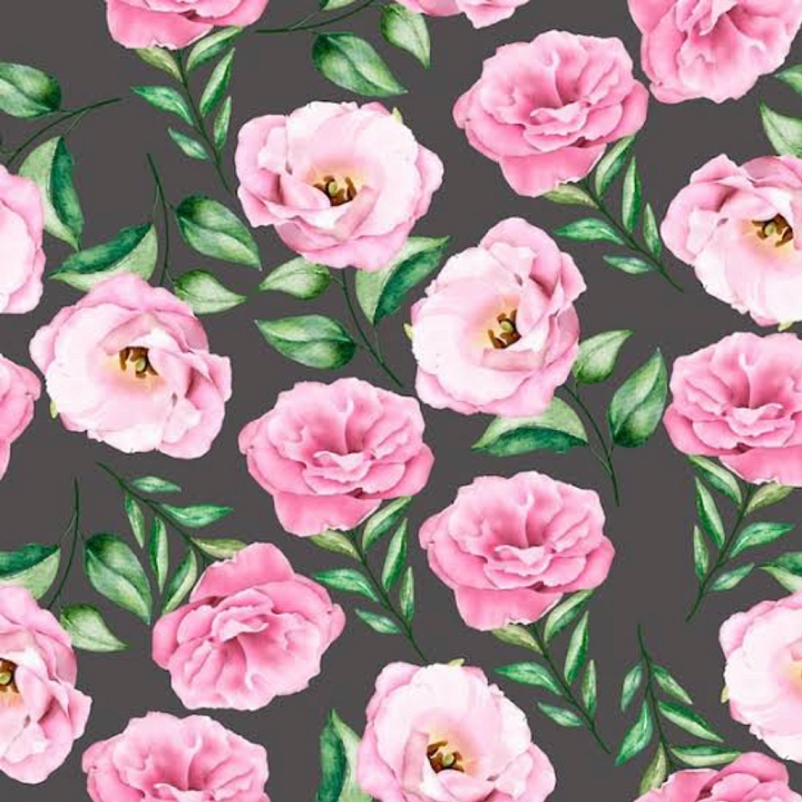 Pink Flower Fabric with Soft Pink Bloom Pattern seamless PBR texture preview