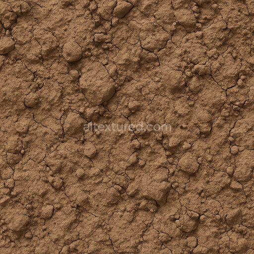 Rough Clay Soil Texture Seamless 1024X1024