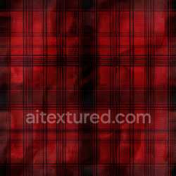 seamless Seamless 3D PBR Texture of Red and Black Plaid Fabric with Fine Weave texture 8k free download PBR
