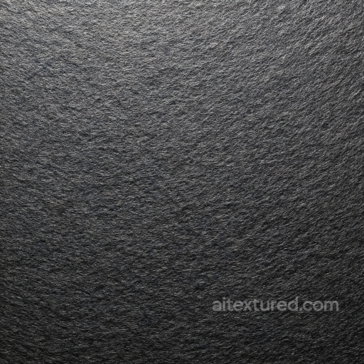 Felt PBR Texture with Dense Black Wool Fibers and Matte Finish seamless Felt PBR texture