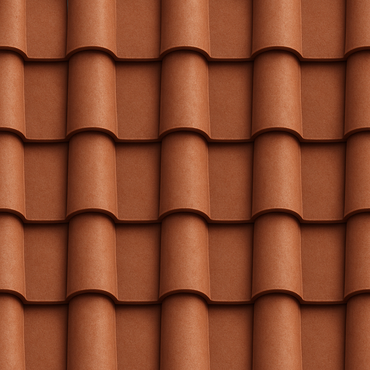 Synthetic Clay Tiles seamless PBR texture preview