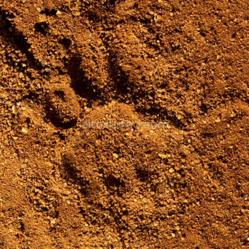 High-Resolution Brown Soil Texture with Coarse Gravel and Natural Variation for PBR