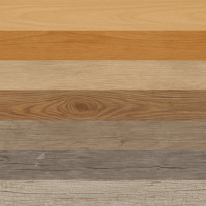 Smooth Wood Surface With Varnished Finish seamless PBR texture preview
