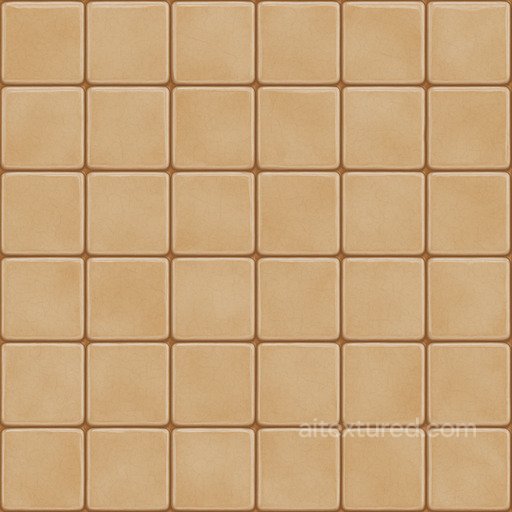 Fine Glazed Ceramic Tile Seamless Texture seamless Ceramic-tile PBR texture