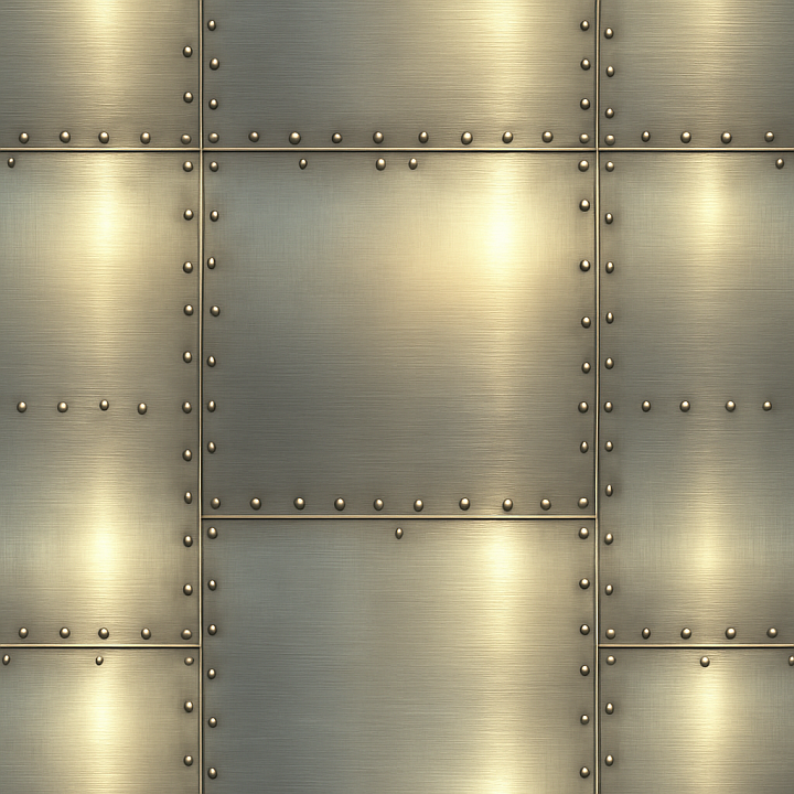 Glowing Airstream seamless PBR texture preview