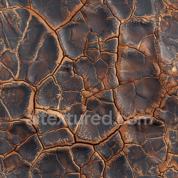 seamless Seamless 3D Distressed Cracked Black Leather PBR Texture with Deep Furrows texture 8k free download PBR