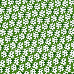 seamless Seamless 3D PBR Texture of St Patrick-Inspired Green and White Pattern with Shamrock Motifs texture 8k free download PBR