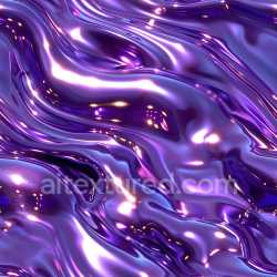 seamless Seamless 3D PBR Texture of Glossy Purple Fluid Waves with Iridescent Highlights texture 8k free download PBR