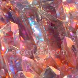 seamless Seamless 3D PBR Texture of Glossy Crystal Faceted Surfaces with Multicolored Highlights texture 8k free download PBR