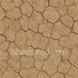 seamless Seamless 3d texture pbr 8k dry cracked mud ground surface for realistic terrains texture 8k free download PBR