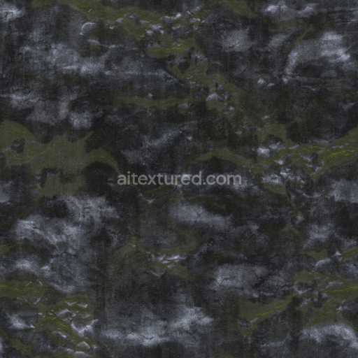 Rock Seamless Pbr Texture Tileable Dark Weathered Rough Natural Stone