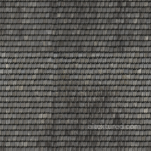 Roof Tiles - Tiles Roofing Clean Albedo Normal seamless Roofing PBR texture