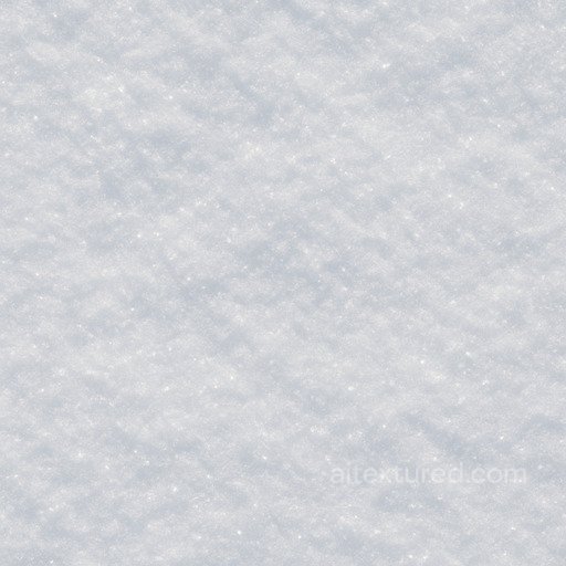 Shiny Powder Snow Seamless Texture seamless Snow-ice PBR texture