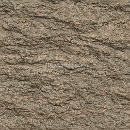 Seamless 3d texture PBR 8k rhyolite layered rough volcanic rock surface