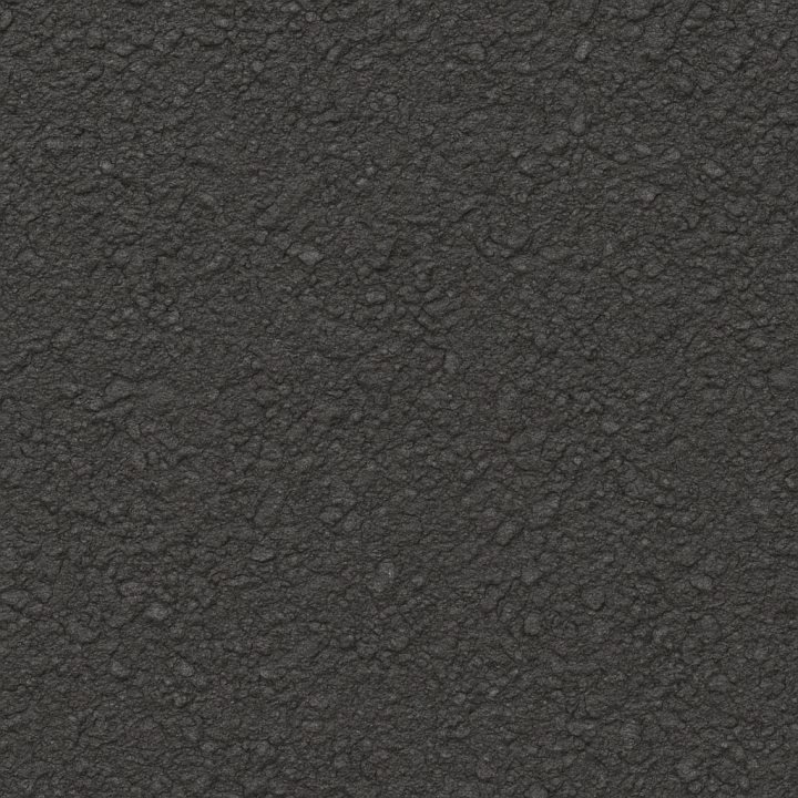 Matte Fresh Asphalt seamless PBR texture preview
