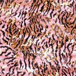 seamless Seamless 3D PBR Texture of Pink Leopard Print Fabric with Glitter Accents texture 8k free download PBR