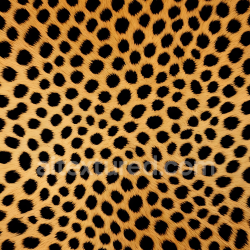 seamless Seamless 3D PBR Leopard Print Fur Texture with Bold Black Spots texture 8k free download PBR