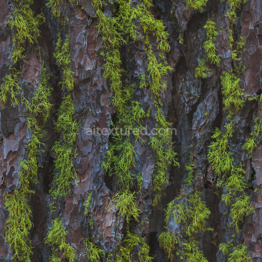 Seamless Bark 2 by Share Textures – PBR 3D Texture (8K ready)