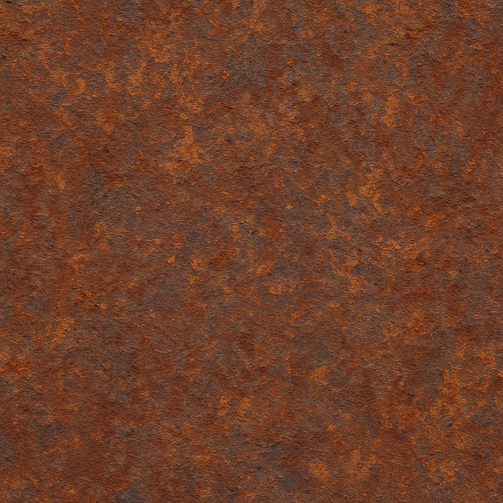 Realistic Rusted Surface seamless PBR texture preview