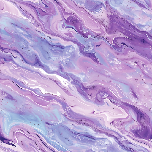 Stylized Purple Marble Stone PBR Texture with Swirling Veins seamless Stone PBR texture