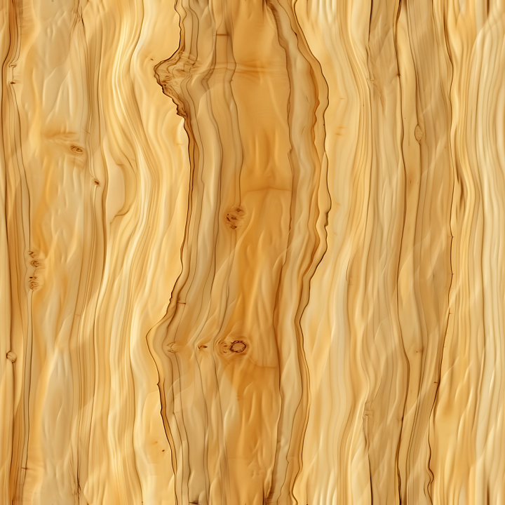 Light Pine Wood Planks with Distinctive Grain and Knots seamless PBR texture preview