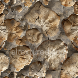 seamless Seamless 3D Fossilized Stone PBR Texture Featuring Cracked, Weathered Surfaces texture 8k free download PBR