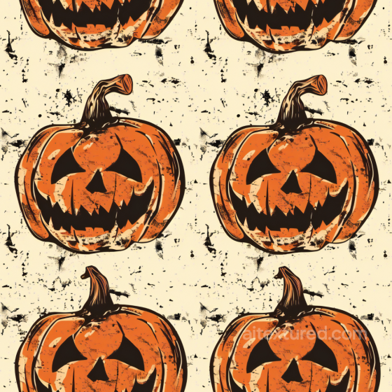 with Vintage Halloween Jack-o'-Lantern Pattern Vintage Halloween texture preview