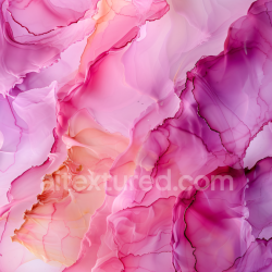 seamless Seamless 3D Alcohol Ink PBR Texture Featuring Soft Pink and Purple Veins with Fluid Marbling texture 8k free download PBR