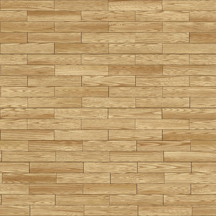 Waxed Beech Wood Plank Tiles seamless PBR texture preview