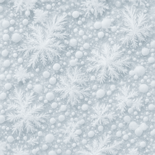 Seamless 3d texture pbr 8k frozen spray with icy rime and frozen droplets surface