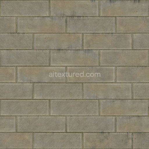 Bricks Seamless Tileable Texture Pbr Basecolor Normal Roughness Height Displacement