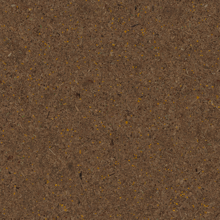Mulch Petals Bark seamless PBR texture preview