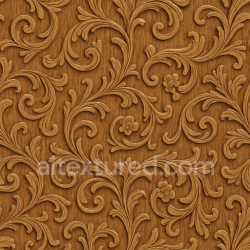 seamless Ornate Oak Texture Seamless 1024X1024 texture 1024x1024 free download PBR