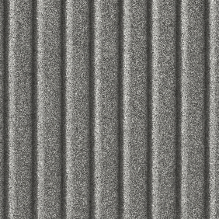 Coarse Metal Roofing seamless PBR texture preview