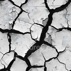 seamless Seamless 3D Cracked Paint PBR Texture Featuring Deep Black Fractures and Peeling Surface texture 8k free download PBR